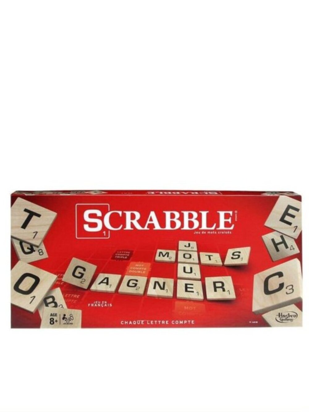 Scrabble Classic French Version Hasbro Game For Age 8+ New In Box